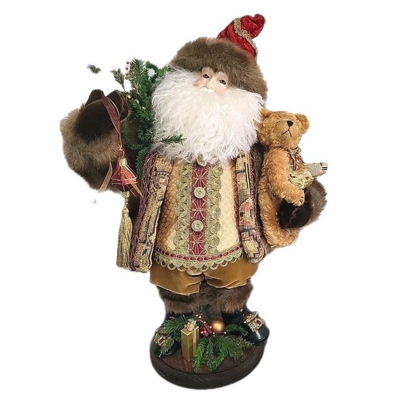 Forever Christmas Chelsea Fair Santa Claus 19" Ltd Edition Signed #4 out of 50 - Picture 2 of 16